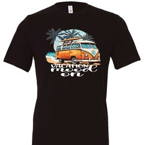 Vacation Mood On Crewneck T-Shirt | Many Colors